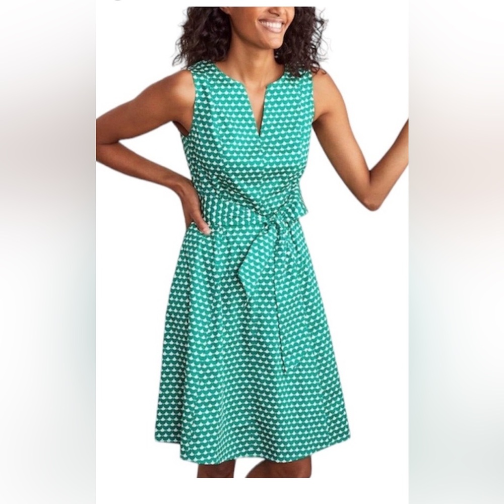 Perfect for Easter: Boden Green Mischa Dress 6R NWT
